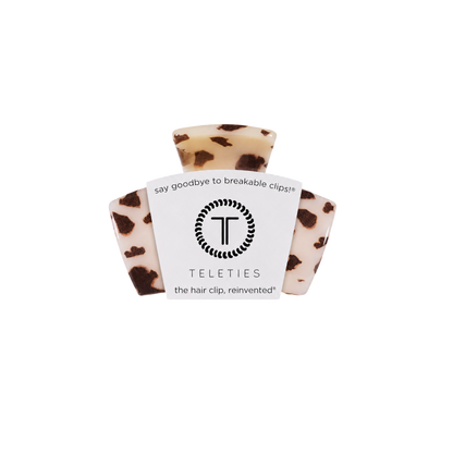TELETIES - Classic | Blonde Tortoise | Petite | Claw Clip