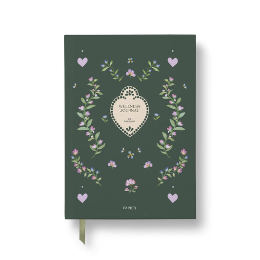 Papier - Pressed Flowers Wellness Journal