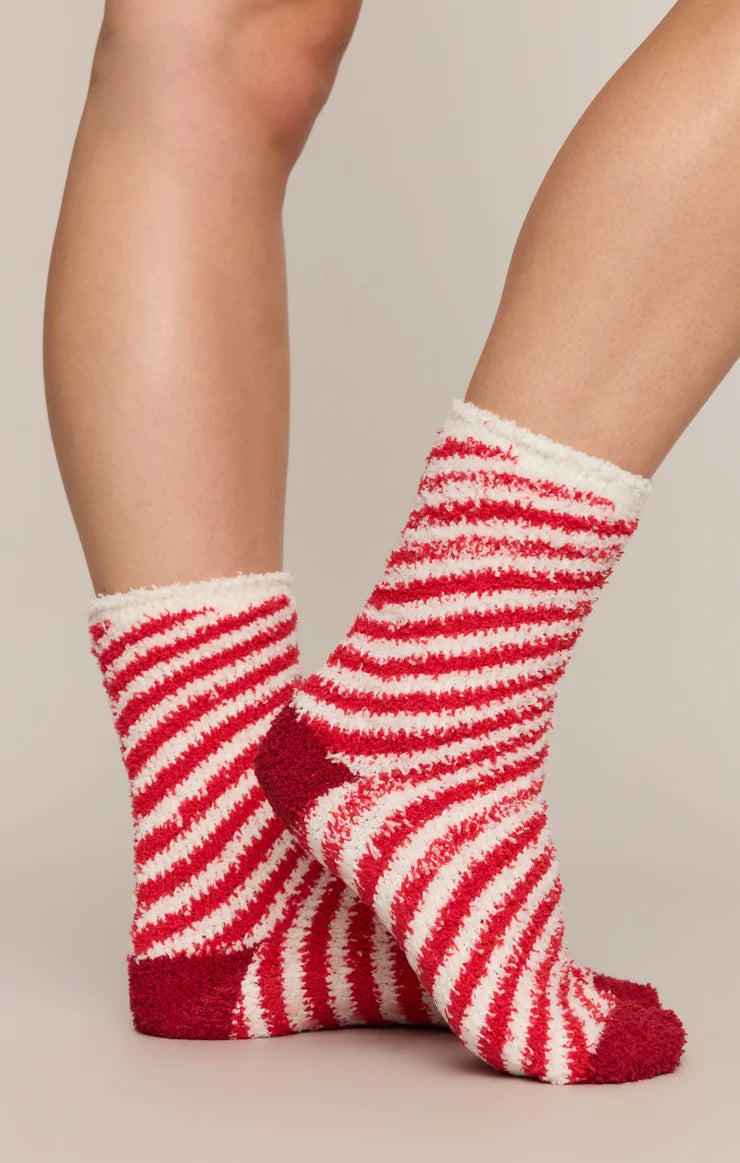 Z Supply Candy Cane Holiday Socks - 2 Pack
