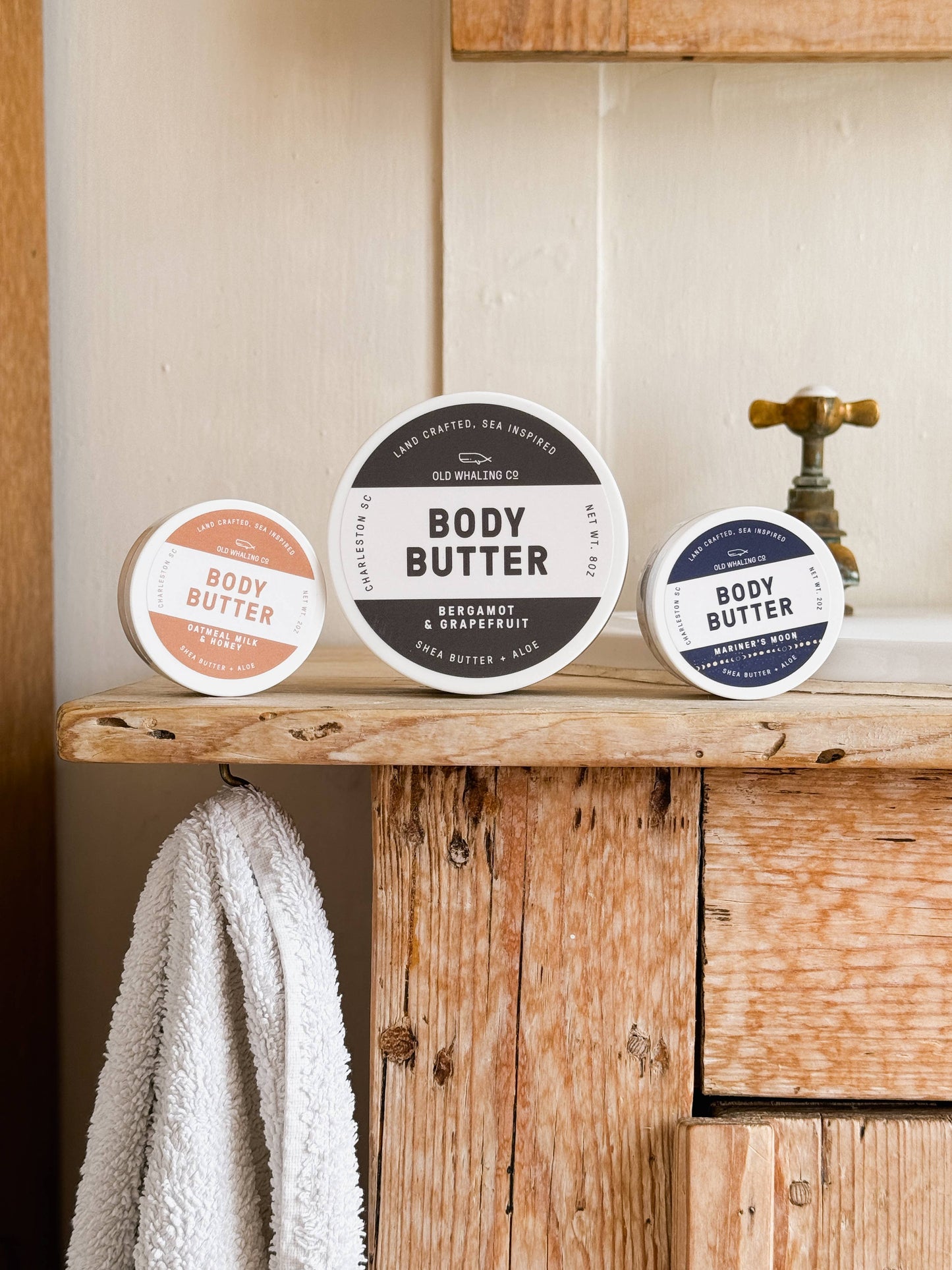 Old Whaling Company - Bergamot & Grapefruit Body Butter (8oz)