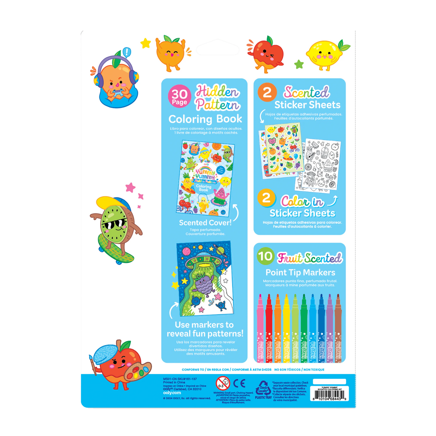 OOLY - Yummy Yummy Scented Coloring Kit