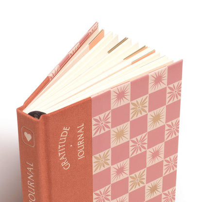 Papier - Guided Gratitude Journal, A6 Fabric - Starbursts