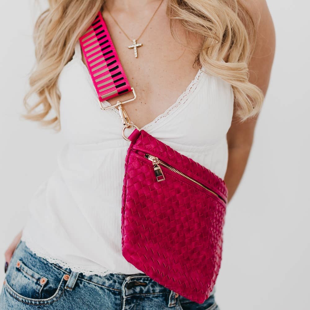 Pretty Simple - Westlyn Woven Bum Bag - Assorted Colors