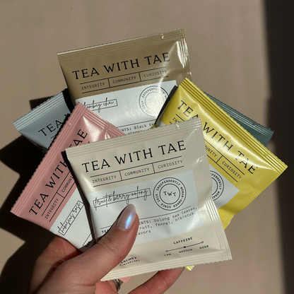 Tea with Tae - 🎄 Winter Bliss Tea - Individually Wrapped Tea Bag