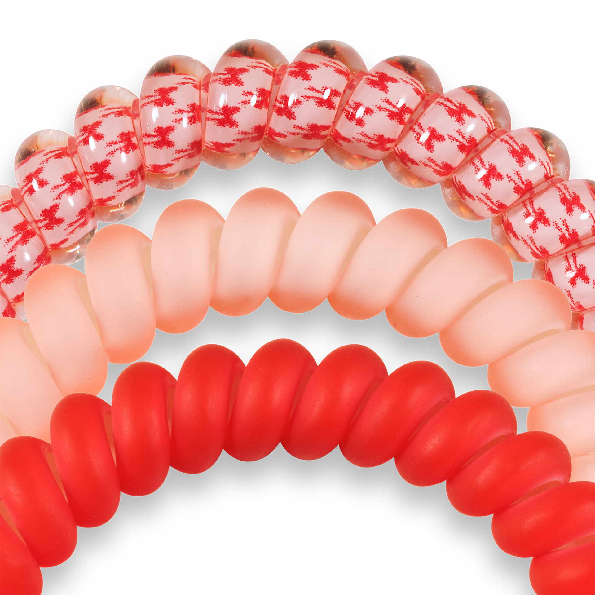 TELETIES - Sprial Hair Coils | Small | Talk to the Bow Hair Ties