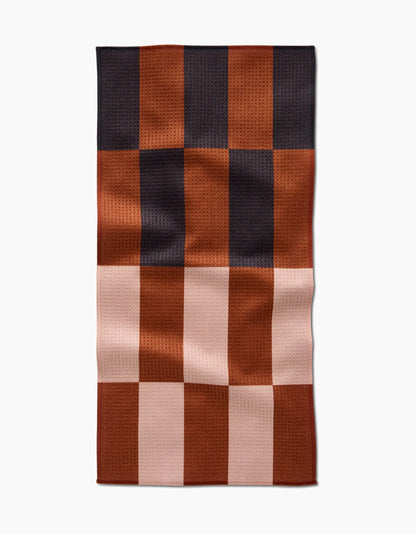 Geometry - Cabin Plaid Bar Towel