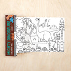 Chronicle Books - Mighty Dinosaurs Mini Coloring Roll