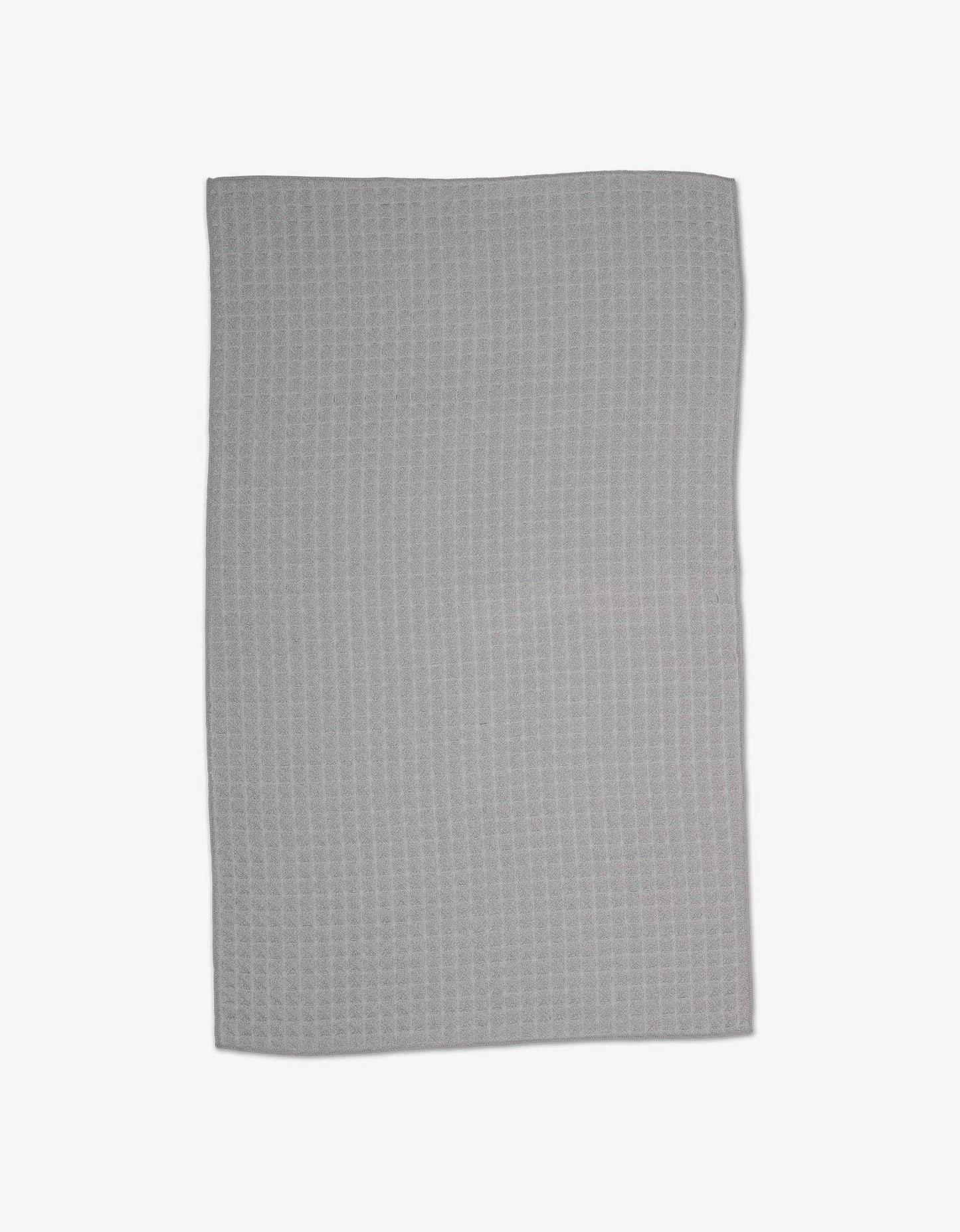 Geometry - Stone Waffle Bath Towel