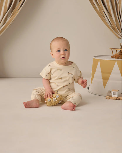 Quincy Mae - Race Car Jersey Tee + Pant Set