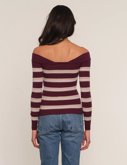 Heartloom Desi Top - Burgundy