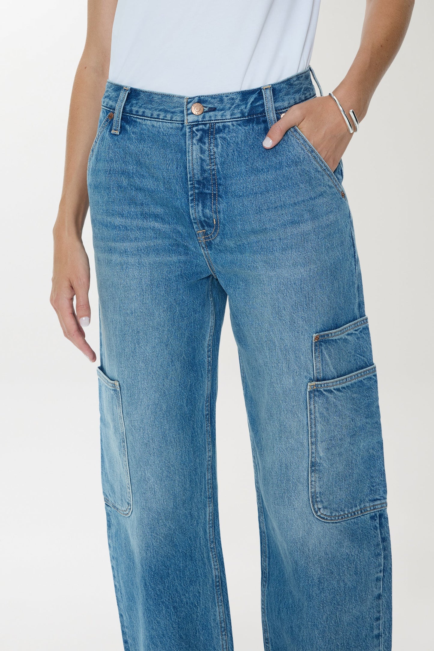 Pistola Sonny High Rise Jean - Costal Fade