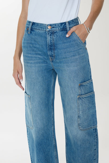 Pistola Sonny High Rise Jean - Costal Fade