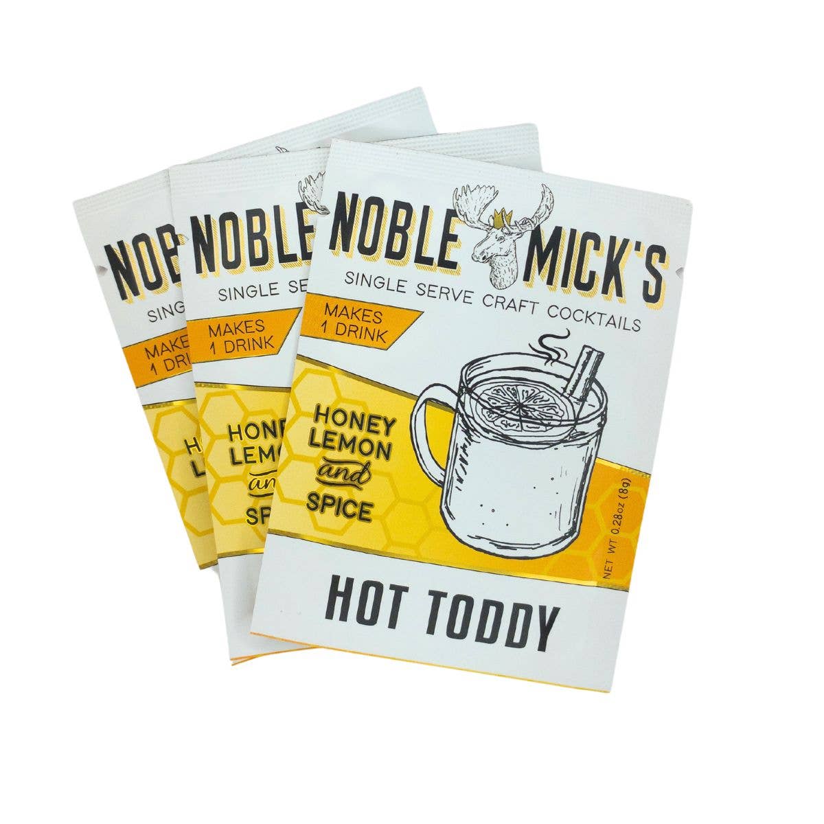 NOBLE MICK'S - Single Serve Craft Cocktails - Hot Toddy Single Serve Craft Cocktail