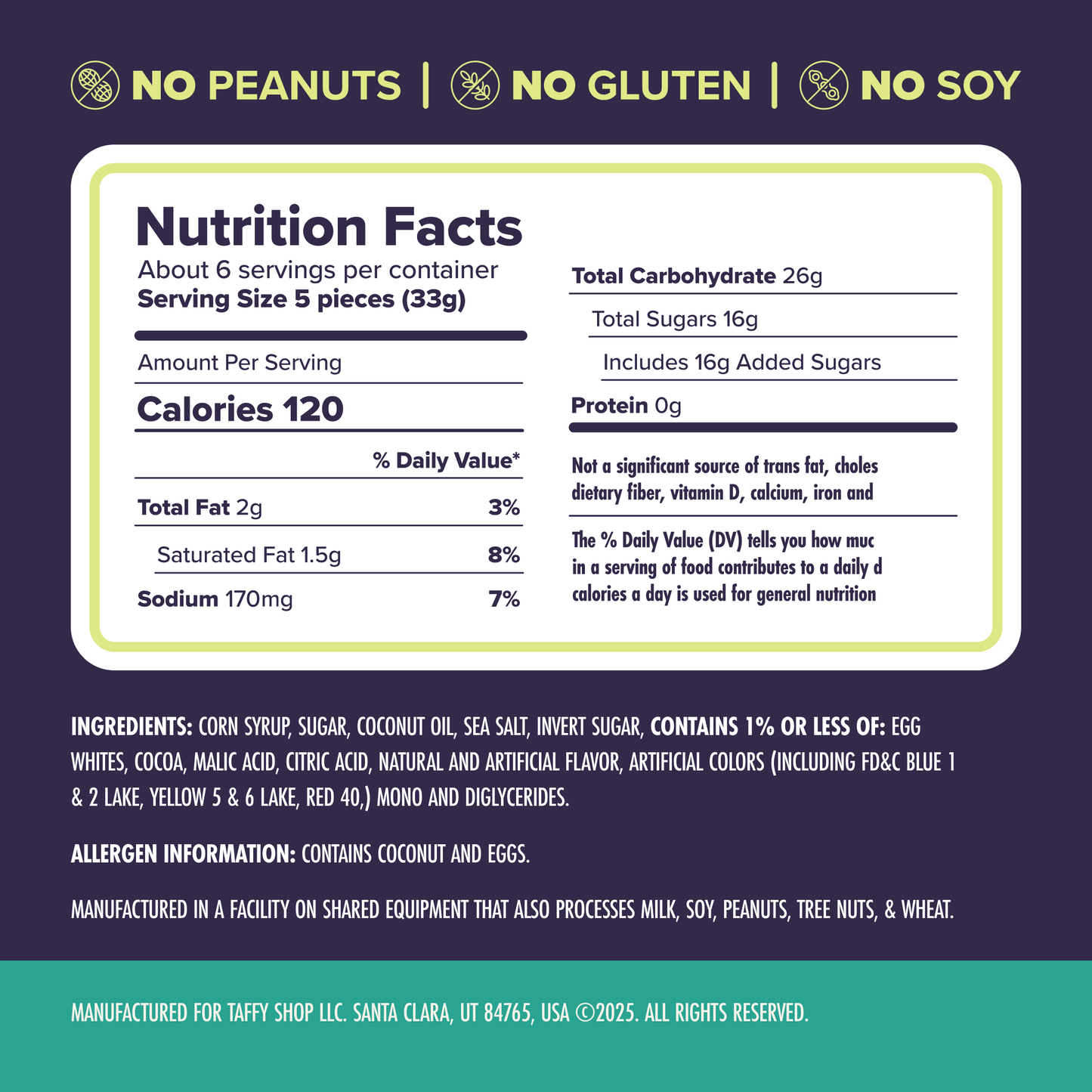 Taffy Shop - U.F.O.™ Taffy Bag