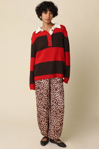 Macy Stripe Knit Sweater