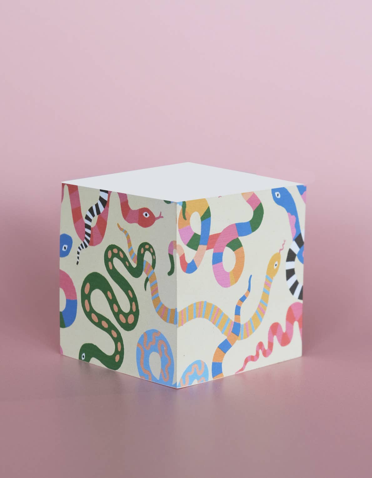 Idlewild Co. - Sticky Note Cube | Colorful Snakes