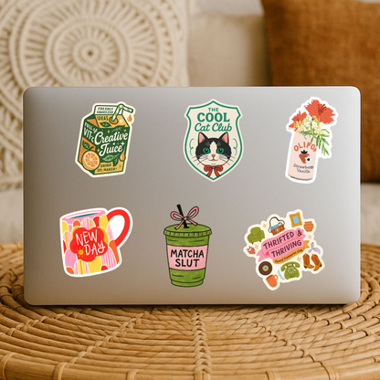 inviting affairs paperie - Drink Up, Maker! Creative Juice Sticker