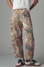 Urban Daizy - Boho Patchwork Wide Leg Pants