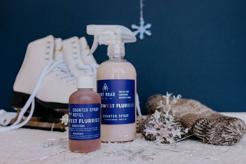 Dirt Road Candle Co - Midwest Flurries Counter Spray