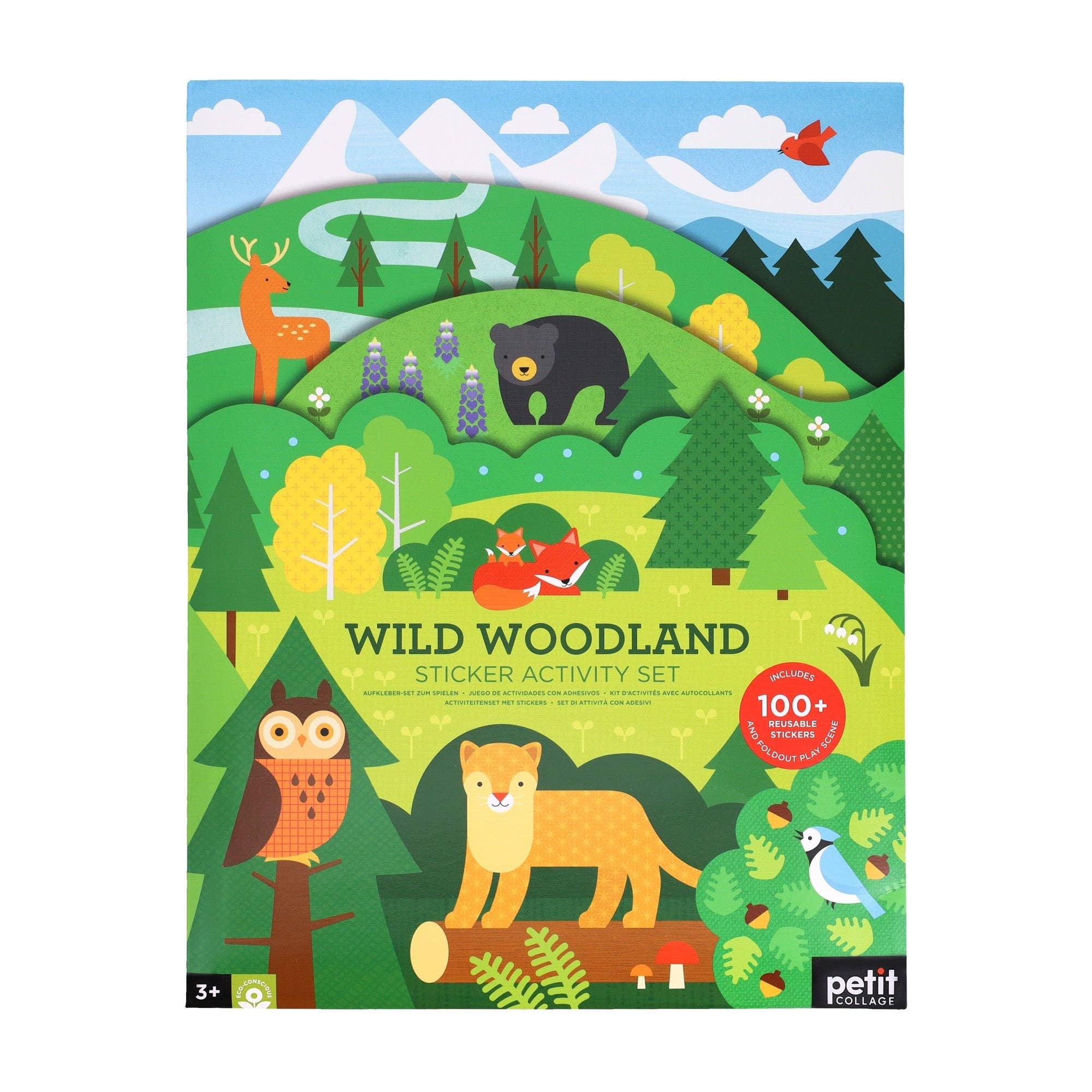 petit collage - Sticker Activity Set: Wild Woodland