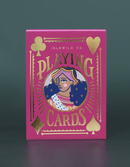 Idlewild Co. - Neon Royals Playing Cards | Standard Deck