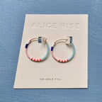 Alice Rise - Poolside Hoops, large