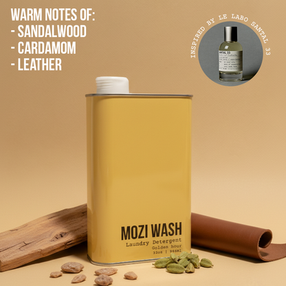 Mozi Wash - 6 oz Golden Hour Laundry Detergent