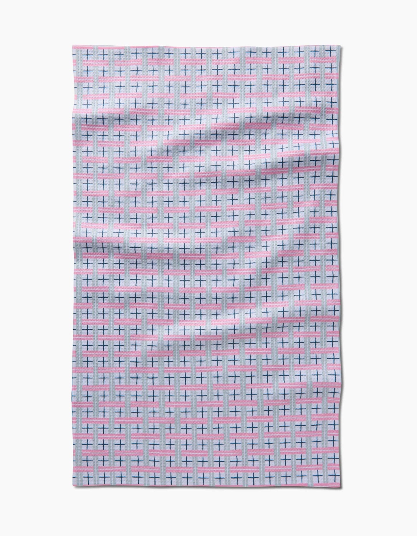 Geometry - Spring Cottage Plaid Tea Towel