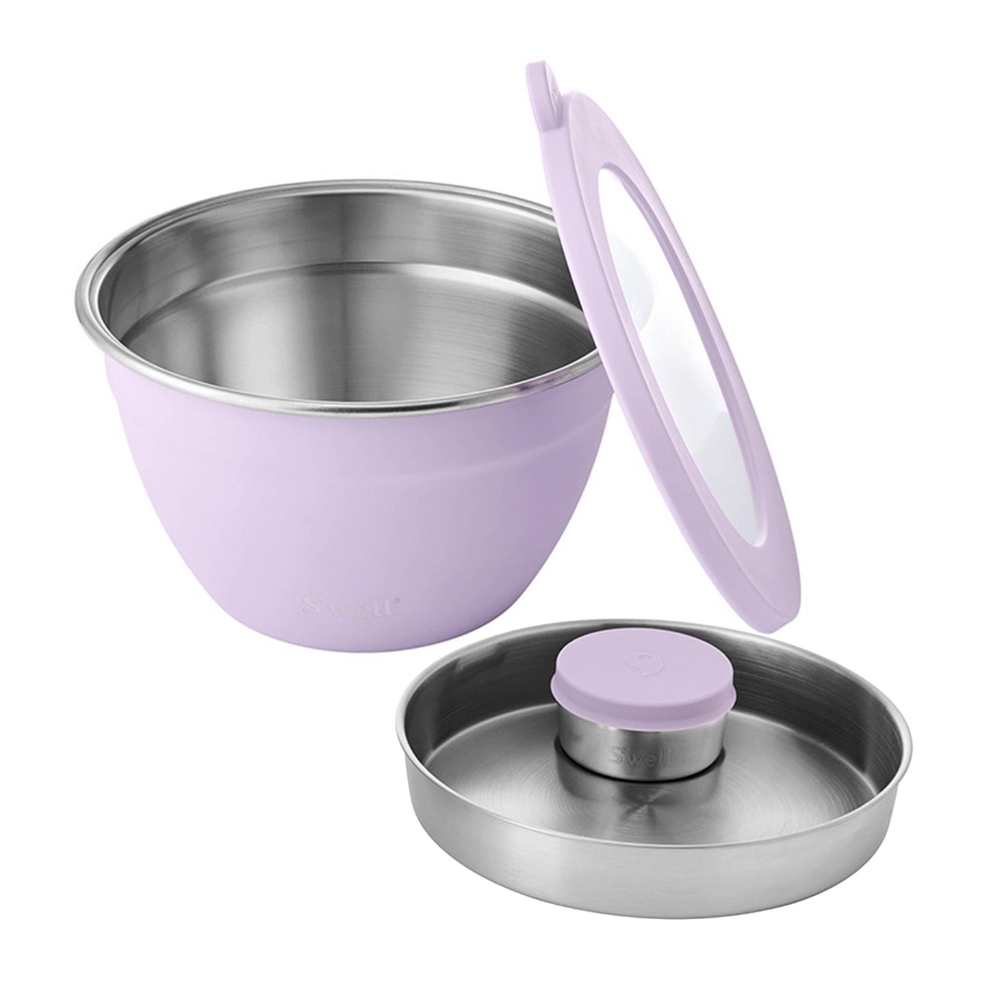 S'well - 64oz Lilac Salad Bowl Kit