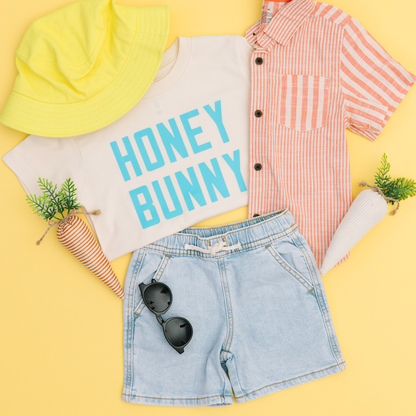 Benny & Ray Apparel - Honey Bunny Toddler and Youth Easter Shirt