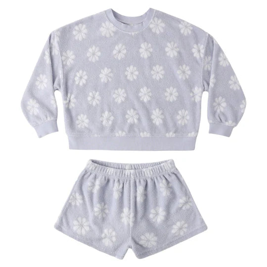 RYLEE + CRU KARLI SET - PERIWINKLE DAISY