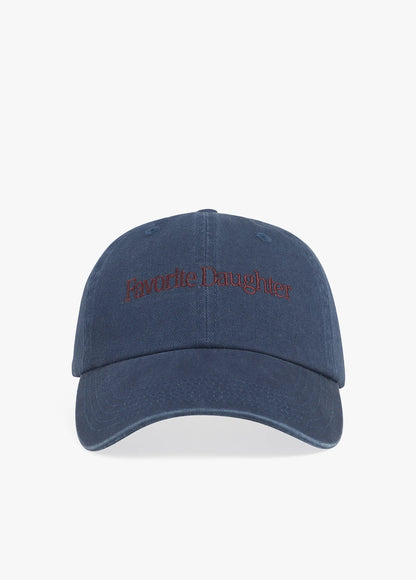 Favorite Daughter Classic Logo Baseball Hat - Navy / Burgandy