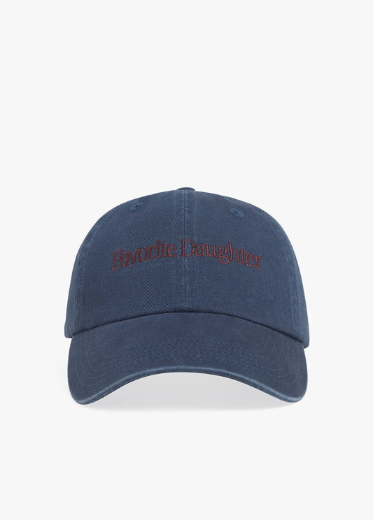 Favorite Daughter Classic Logo Baseball Hat - Navy / Burgandy