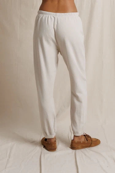perfectwhitetee- johnny french terry easy sweatpant - whitecap grey