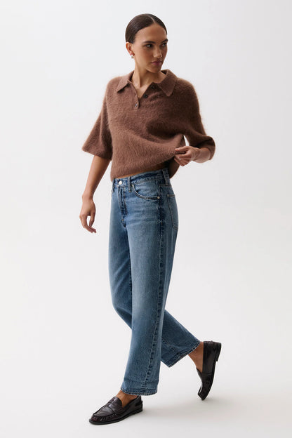 Pistola Donny Rolled Hem Boyfriend Jeans - Wilcox