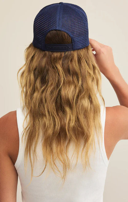 Z Supply USA Trucker Hat - Navy