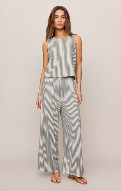 Z Supply Sloane Knit Striped Tank Top - Eclipse