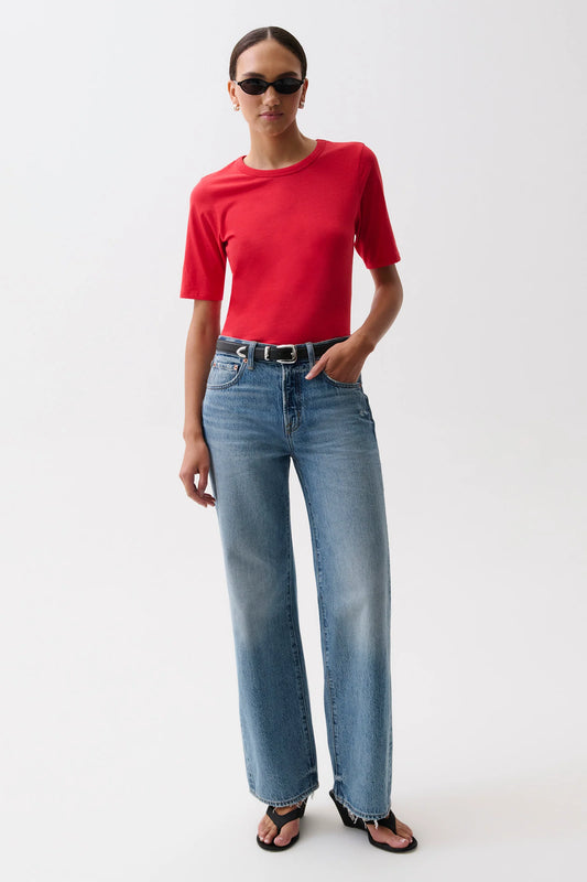 Pistola Harlowe Relaxed Baggy Jeans - Serpentine Vintage