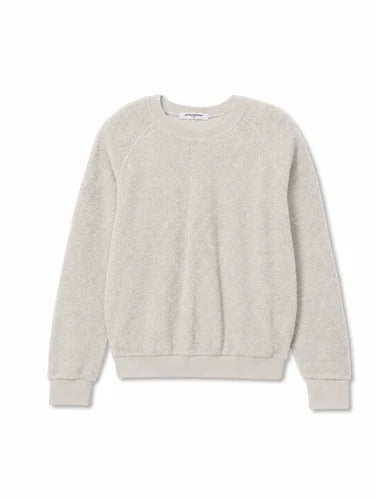 perfectwhitetee - ziggy inside out shrunken sweatshirt - whitecap grey