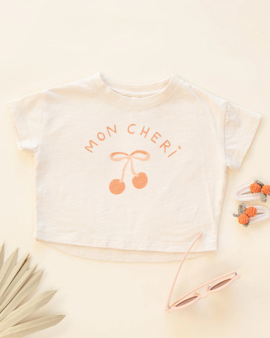 RYLEE + CRU BOXY TEE MON CHERI