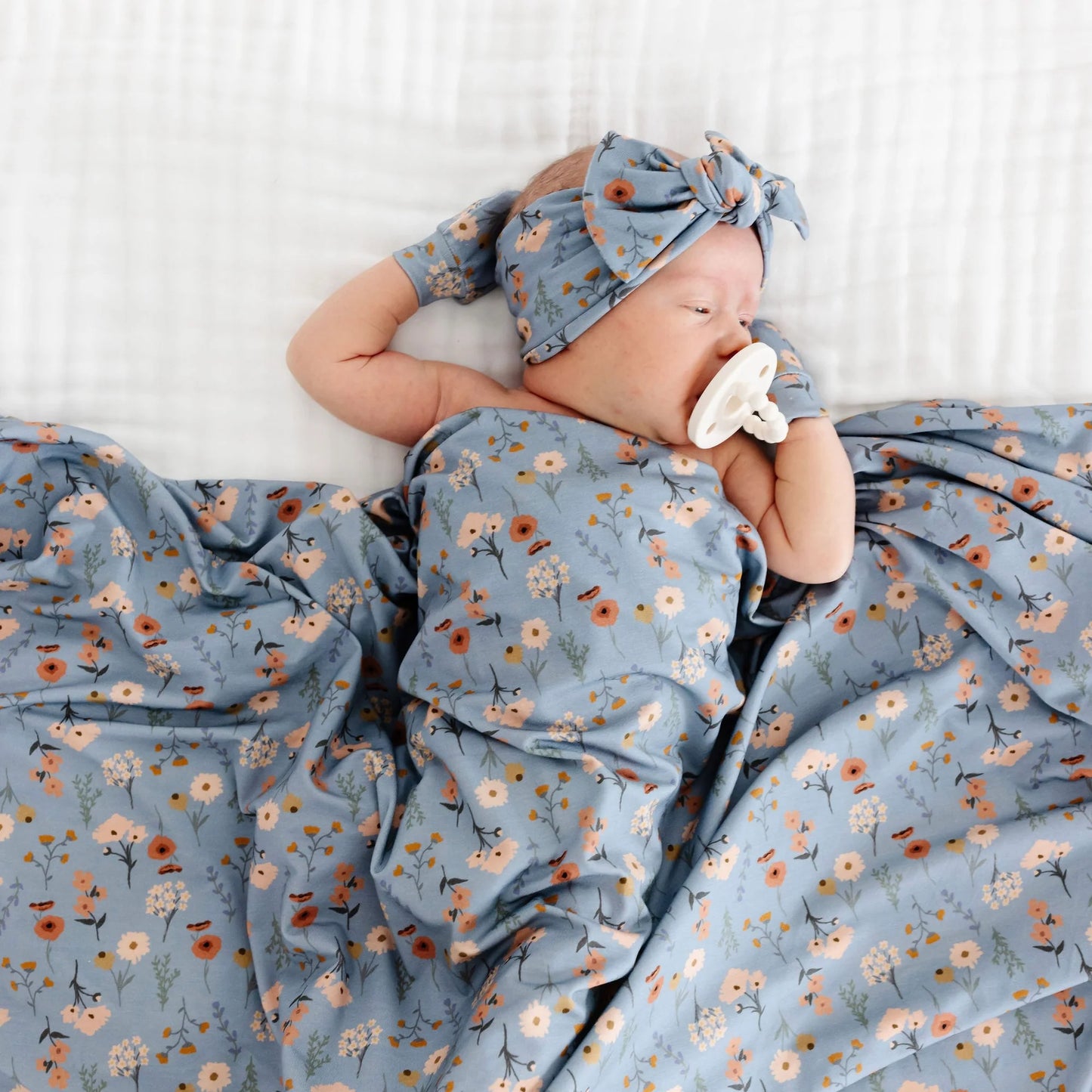 Lou Lou & Company Swaddle - Scarlet