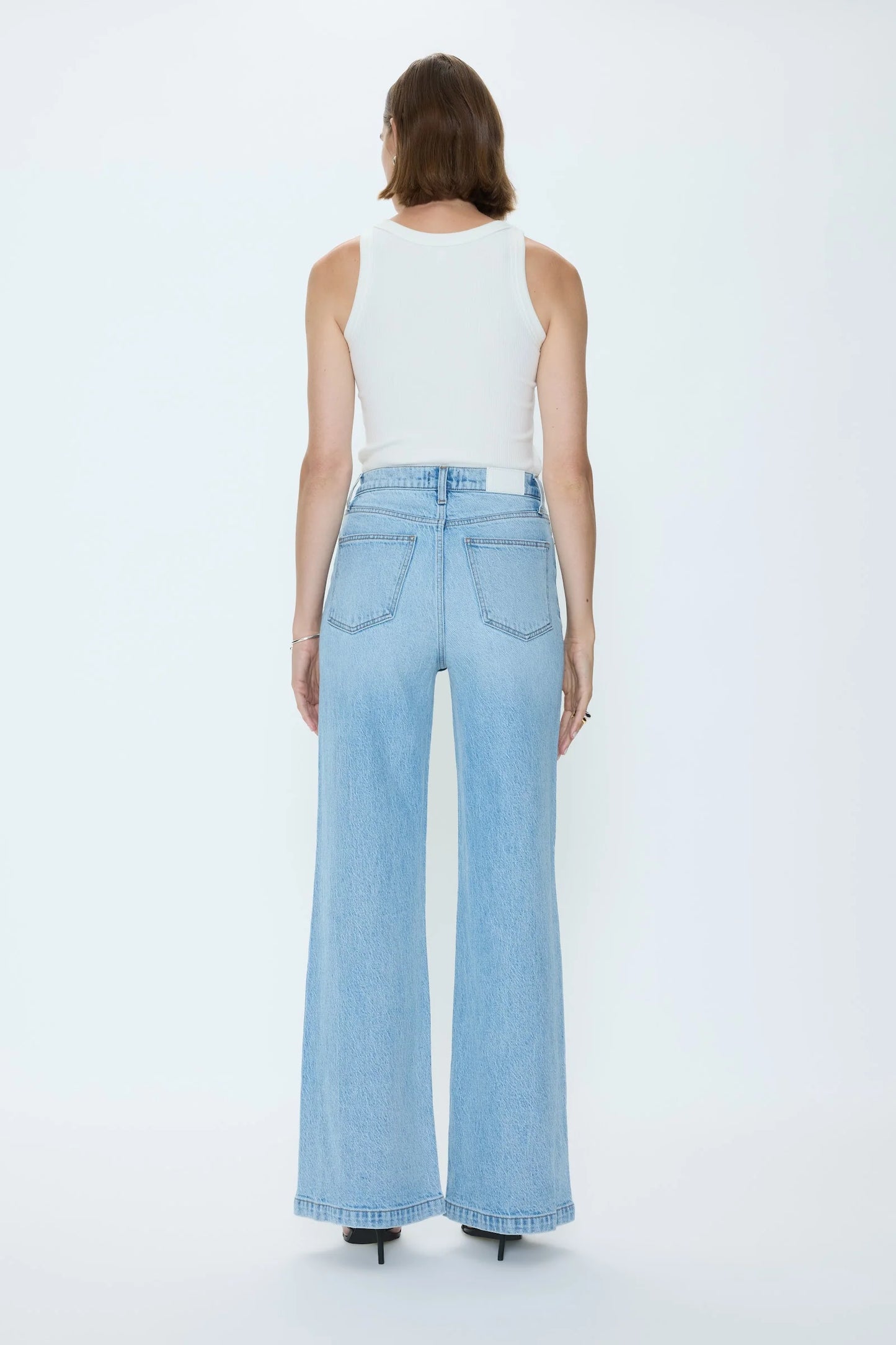 Pistola Lana High Rise Ultra Wide Leg Jeans - Perspective