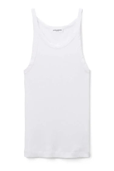 perfectwhitetee - annie tank - white