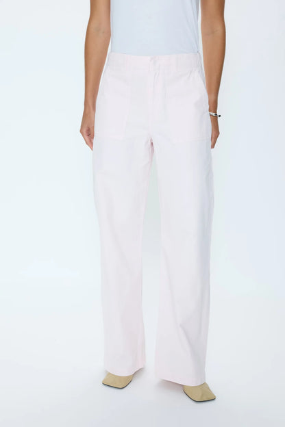 Pistola Wren Relaxed Straight Utility Pant - Ice Pink