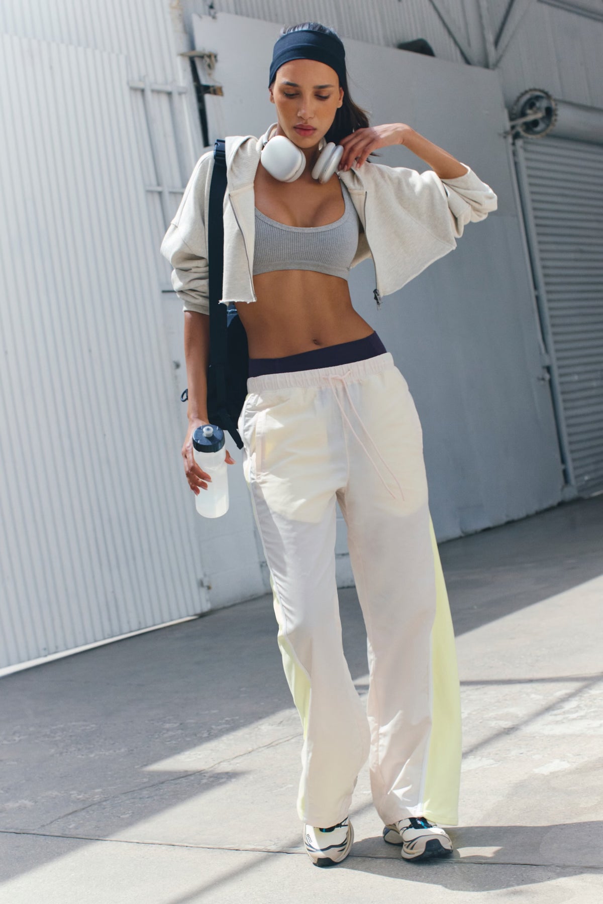 fp movement - Retro Rider Pants Cream/ Vapor Lime