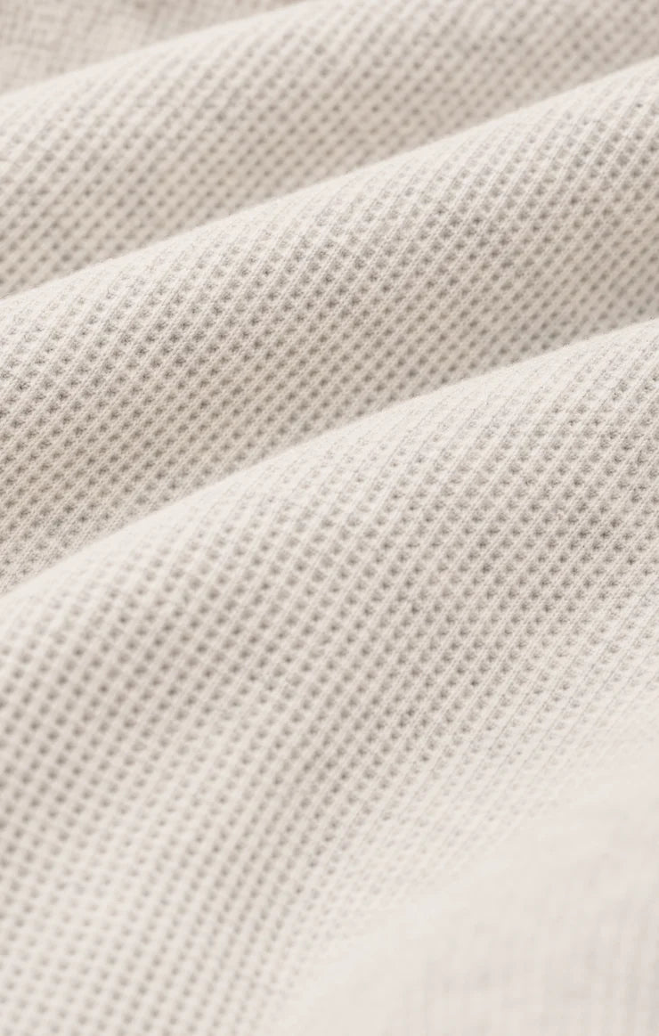 Z Supply Waffle Brushed Thermal Pant - Feather Grey