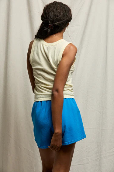 perfectwhitetee - khara cotton u neck tank - custard
