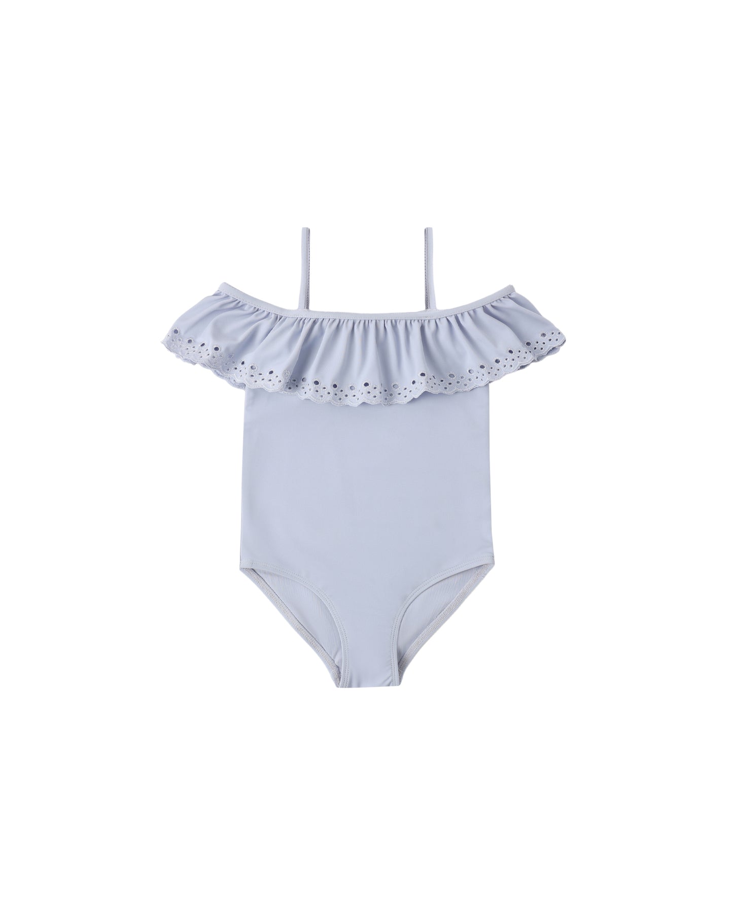 RYLEE + CRU SWIM OFF THE SHOULDER ONE PIECE - PERIWINKLE