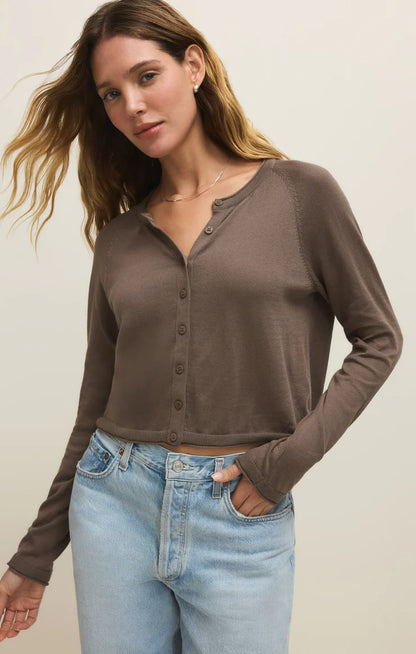 Z Supply The Perfect Layer Cardigan - Perfectly Taupe