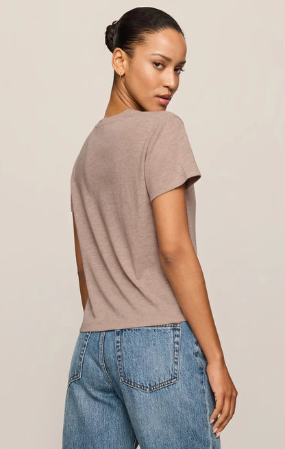 Z Supply Tourist Tee - Heather Ash